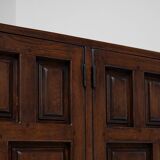 Spanish Dark Oak Sideboard, 1960s