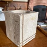 Travertine lamp 1970