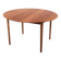 Scandinavian dining table in solid teak model 311