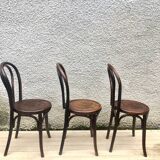 3 chairs bistrot fishel