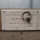 Cadre vintage aux coins arrondis