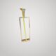 Large Brass and Black Lamp 1970s Dlg Maison Jansen Design and Elegance