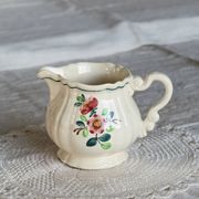 Vintage Sarreguemines “Amazonas” hand-painted milk jug