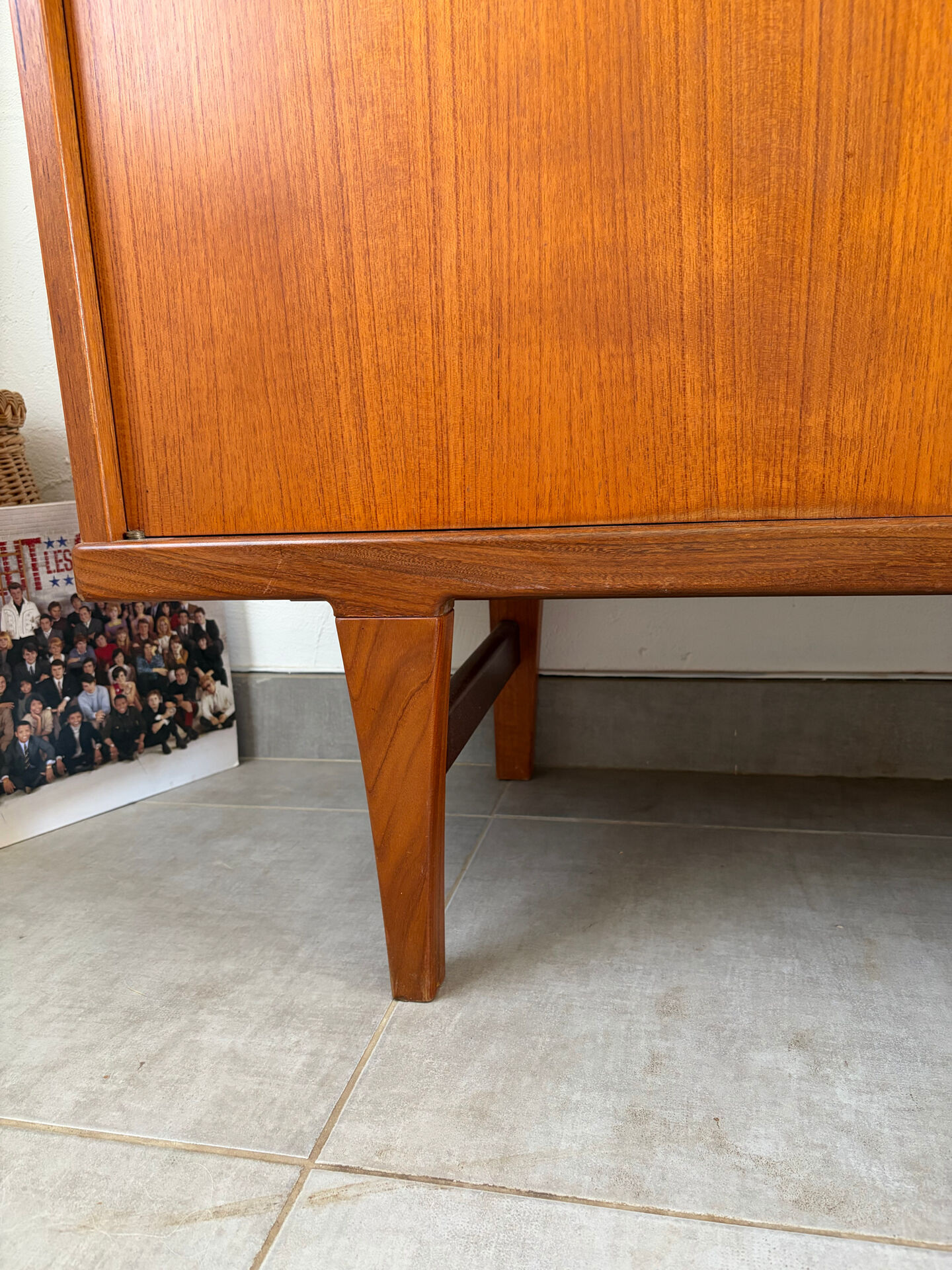 Vintage Scandinavian teak sideboard