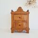Bedside table, antique piece of furniture with drawers