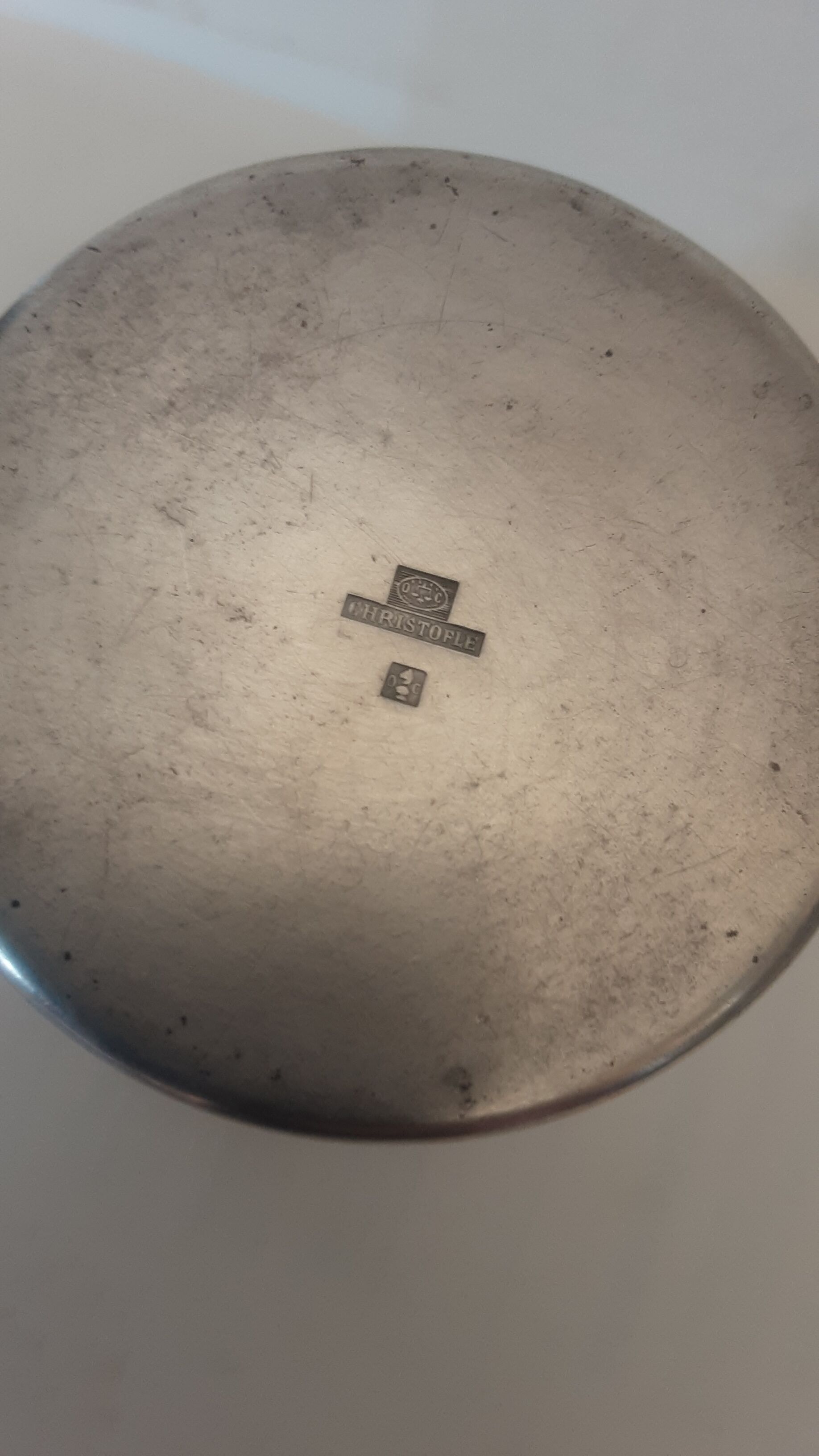 Timbale Christofle year 50/60