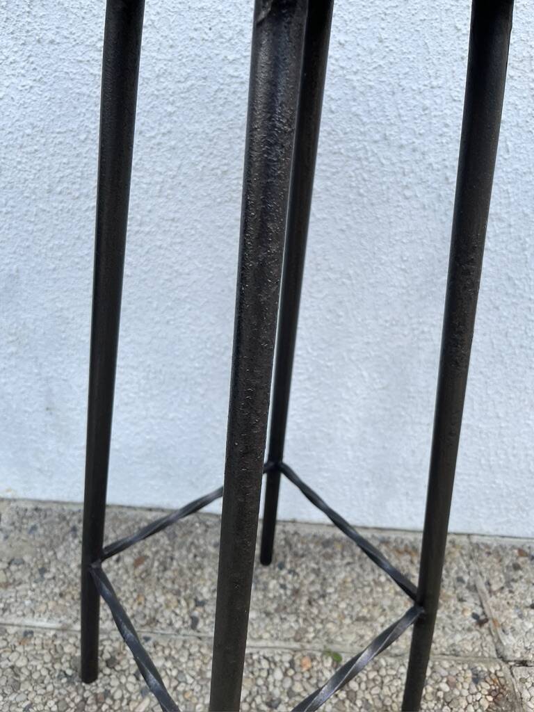 Massive wrought iron harness