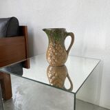 Pineapple ceramic pitcher