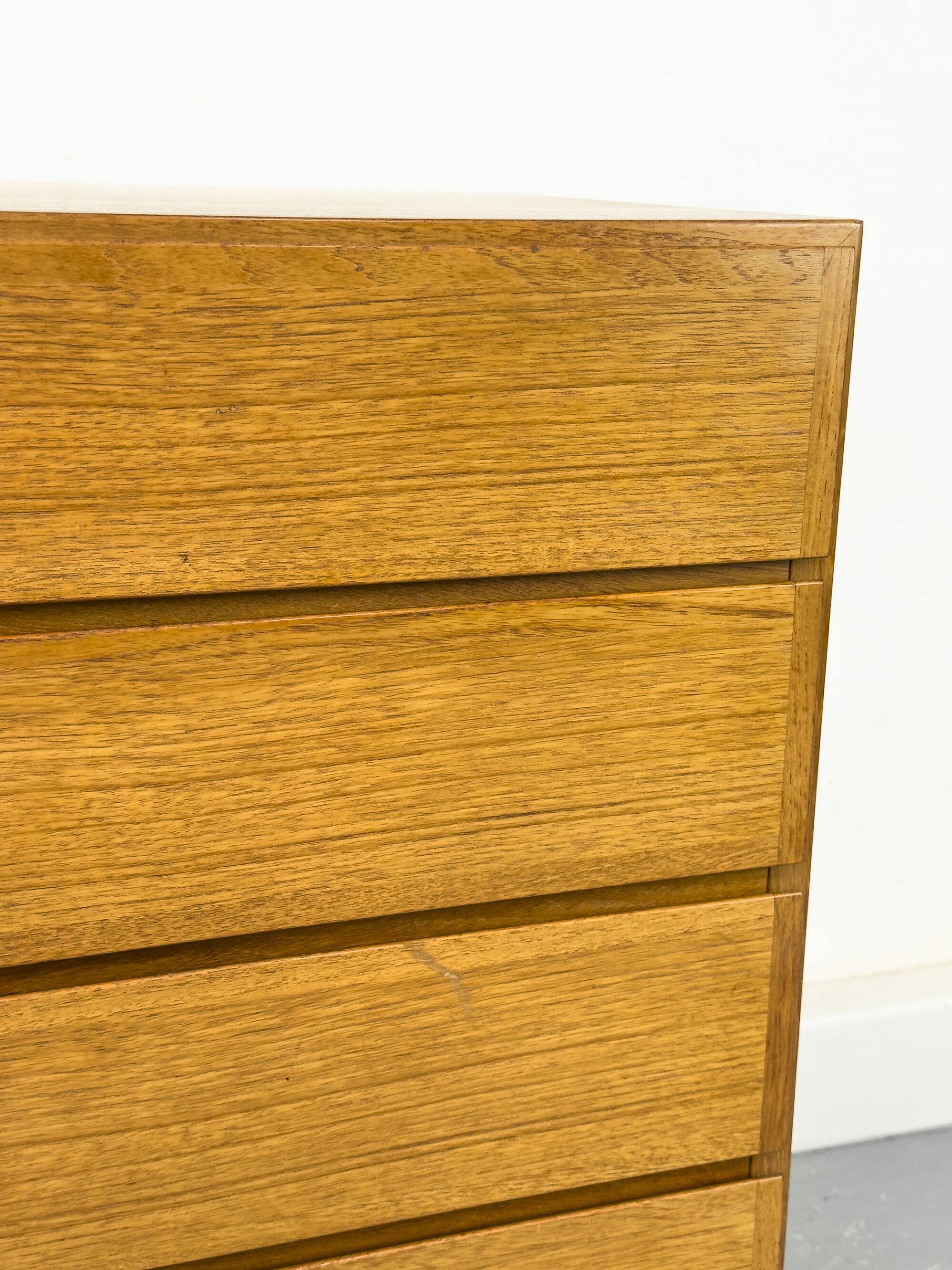 Teak chest of drawers from Omann Jun, 1960s