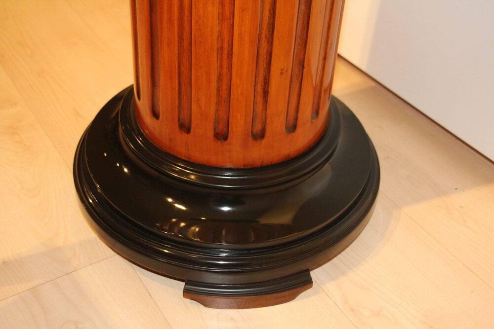 Neoclassical Rotating Pedestal in Beech Wood, Germany, 1920s