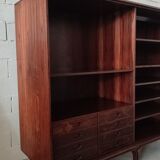 Wardrobe in rosewood Gianfranco Frattini