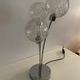 Contemporary lamp with 3 glass and metal balls to place (2 lamps available