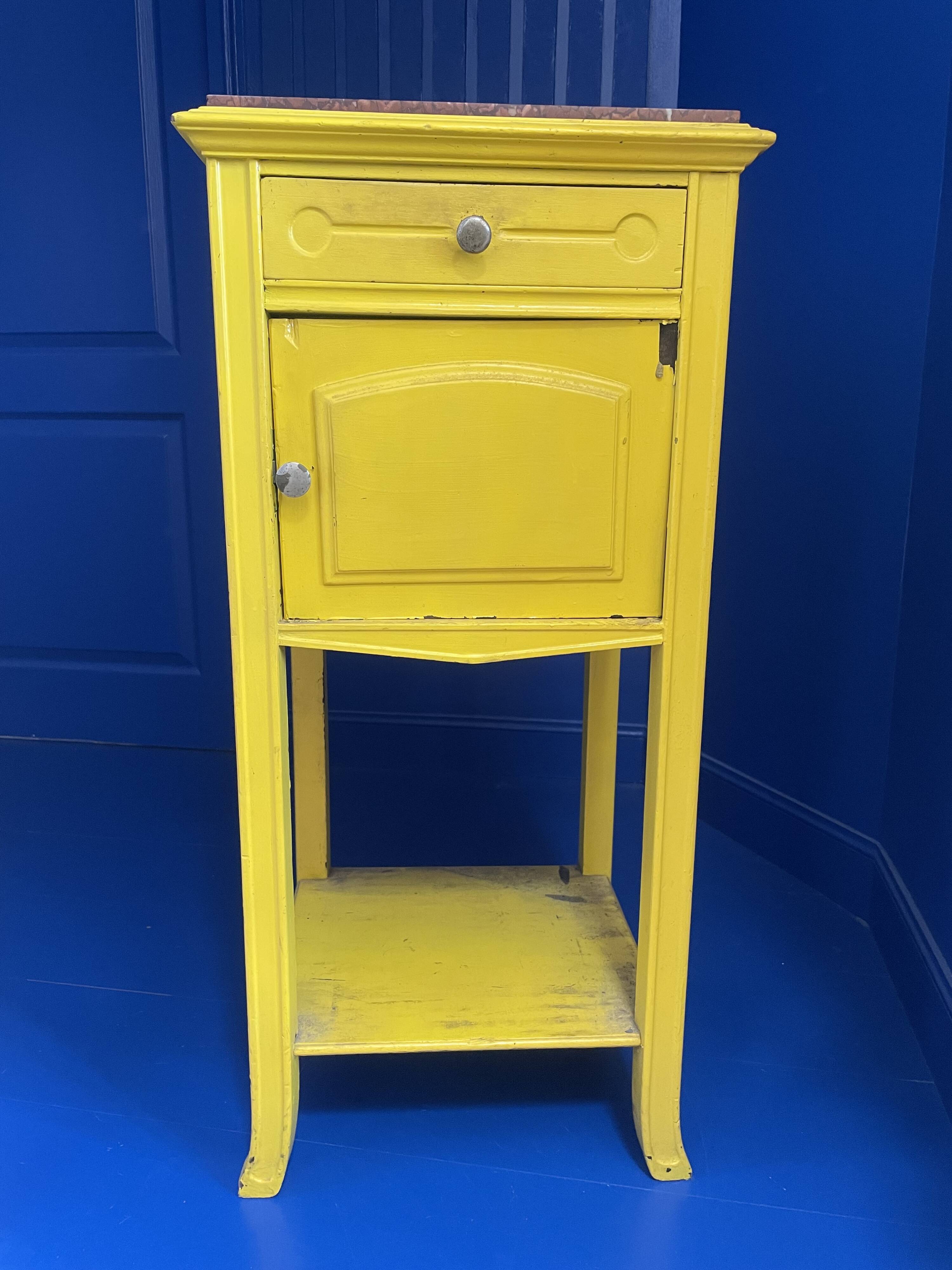 Revamped antique bedside table/side table/accent furniture