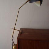 Desk lamp to counterbalance in the  Italian style 1950