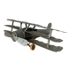 Vintage decorative metal airplane (can hang)