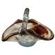 Jean Claude Novaro Glass Fruit Basket