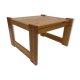 Vintage coffee table pinewood minimalist 1960s