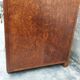 Art Deco period chest of drawers in walnut 1930