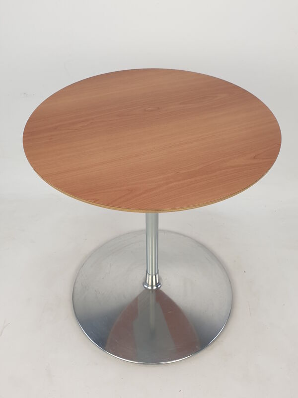 Table basse ronde de Pierre Paulin pour artifort, années 1990