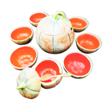 Together dabbling melon fruit salad