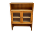 Vitrine scandinave en bois 1970