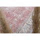 1960s Vintage Persian Handmade Wool Cotton Light Red Area Rug 280x360