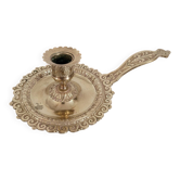 Bougeoir rat de cave en bronze