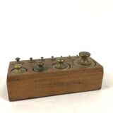 Brass weight series, complete