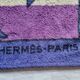 Authentique tapis de bain vintage motif chevaux Hermès Paris