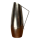 Mid-century pewter carafe vase by Dovo Holland, 1960s.