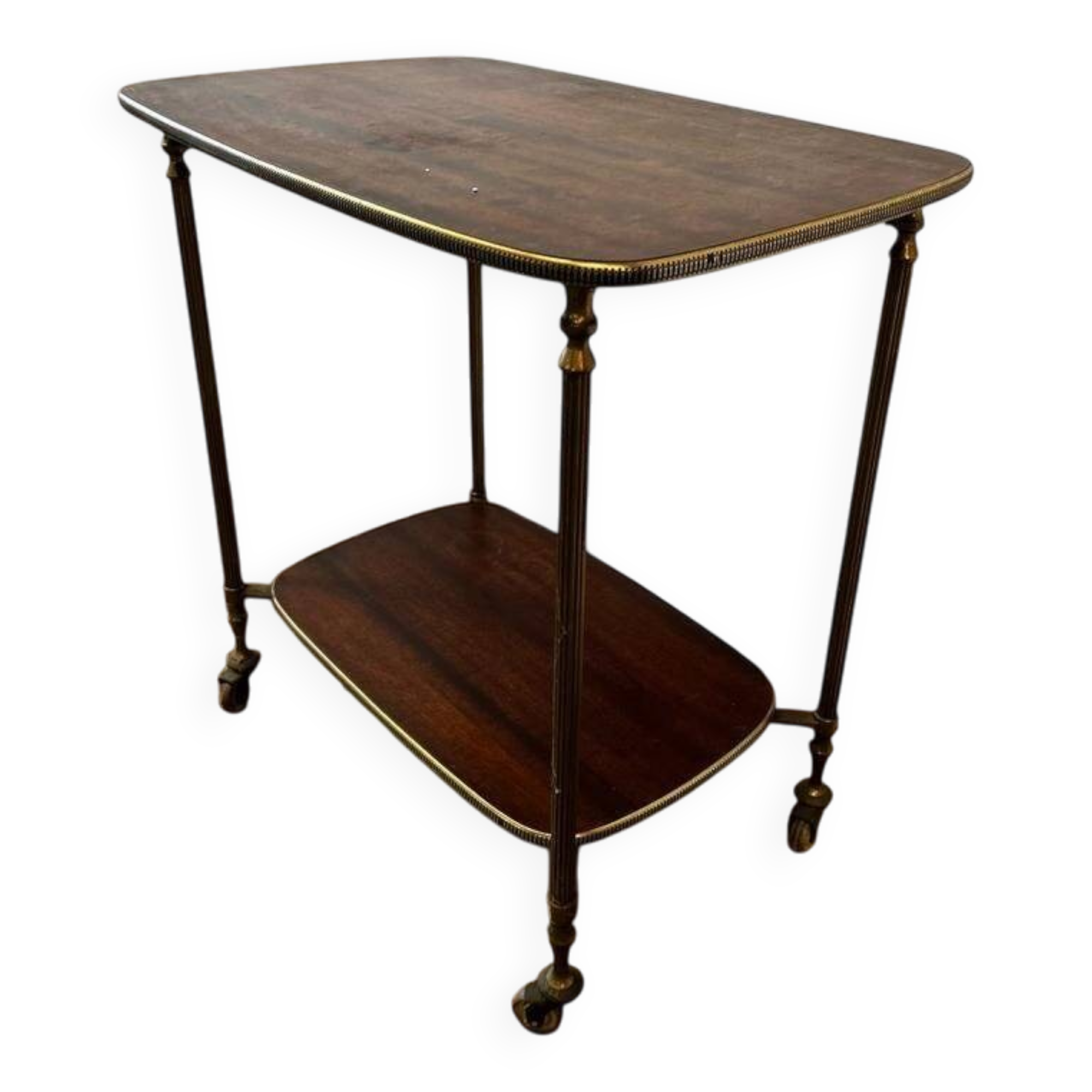 Vintage bar cart / cart / small rolling table