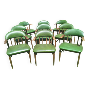 9 fauteuils de bar, 1960