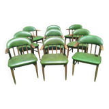 9 fauteuils de bar, 1960