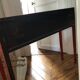 Chinese red lacquered console early twentieth century