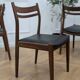 6 chaises scandinave vintage
