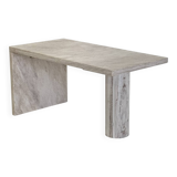 Italian marble palissandro coffee table or side table