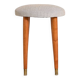 Scandinavian teak stool, 1950s