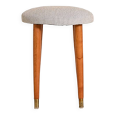 Scandinavian teak stool, 1950s