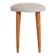 Scandinavian teak stool, 1950s