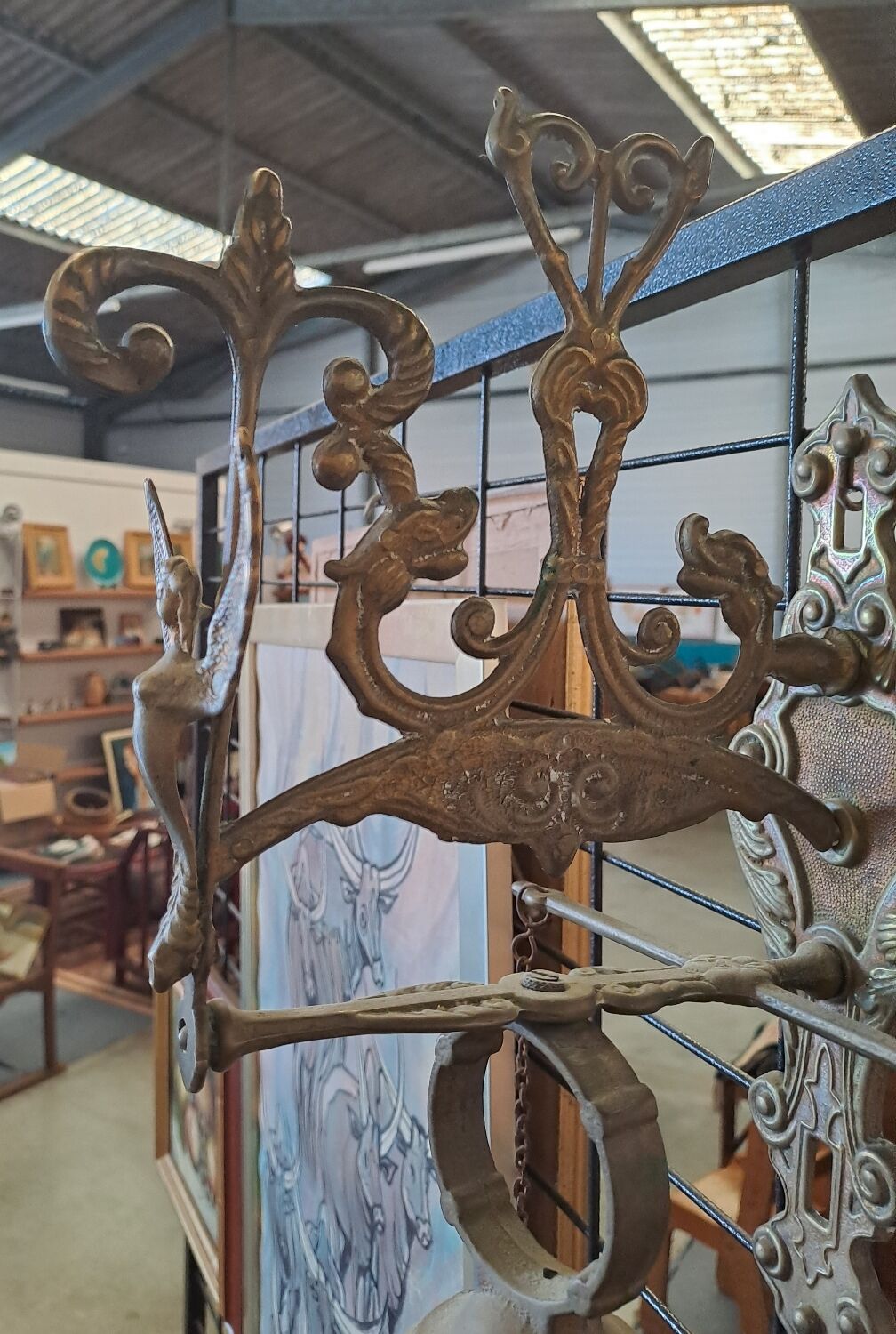 Bronze porch bell