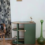 Mini artdeco bar on roulette