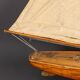 Vintage 20thC English Carved Hull Pond Yacht c.1930