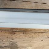 Bathroom Wall Shelf in Art Deco White Porcelain