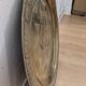 Grand plateau oriental en laiton ciselé à la main – 50 cm