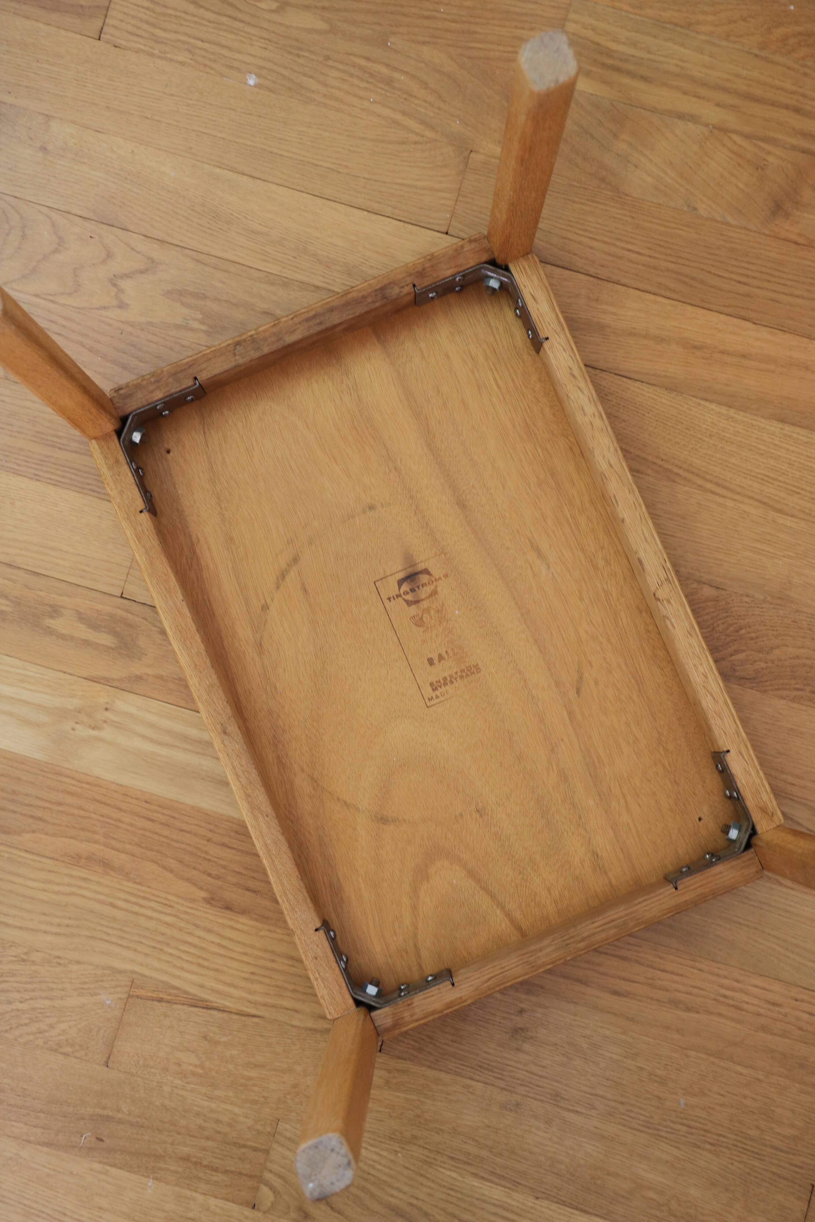 Small Scandinavian side coffee table 1960