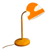 Gooseneck orange table lamp by Henrik Preutz