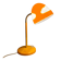 Lampe de table orange à col de cygne par Henrik Preutz