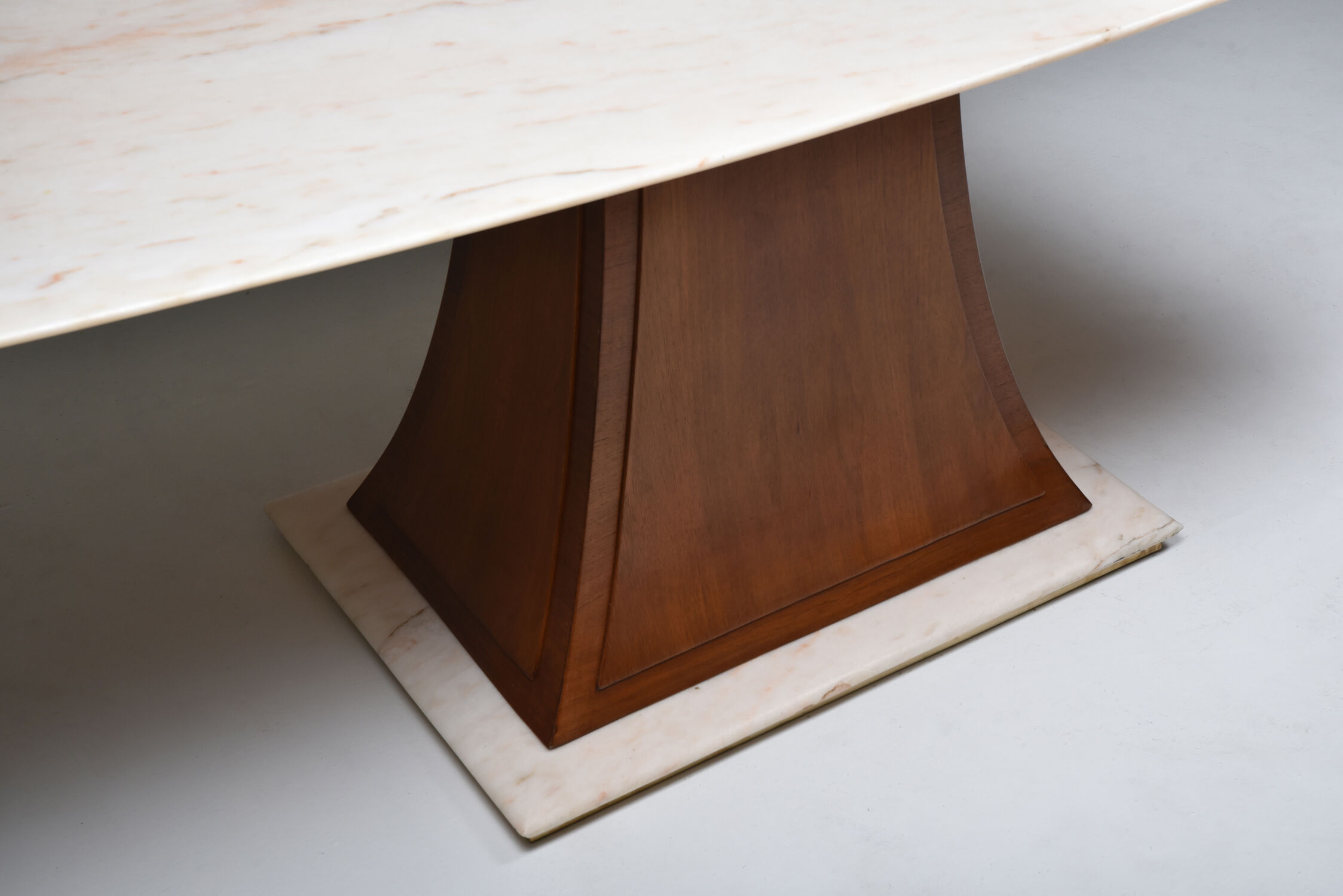 Table à manger Art déco italienne des années 1940