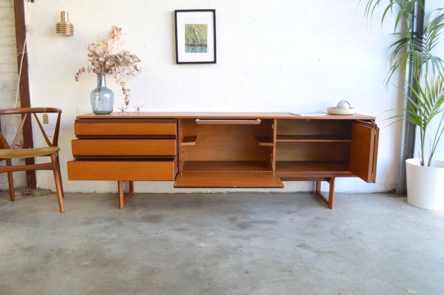 Minimalist sideboard by White & Newton 217 cm
