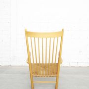 Vintage J16 Rocking Chair by Hans J. Wegner for FDB Møbler, 1960s